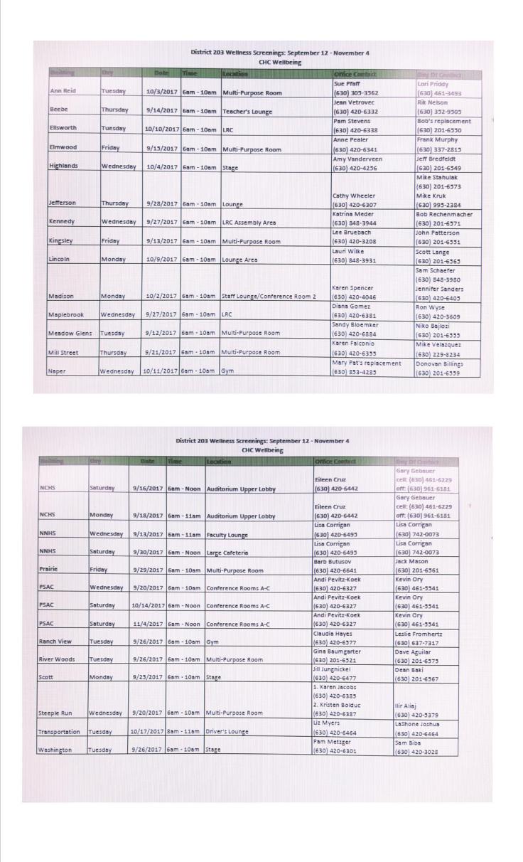 Wellness Announcement